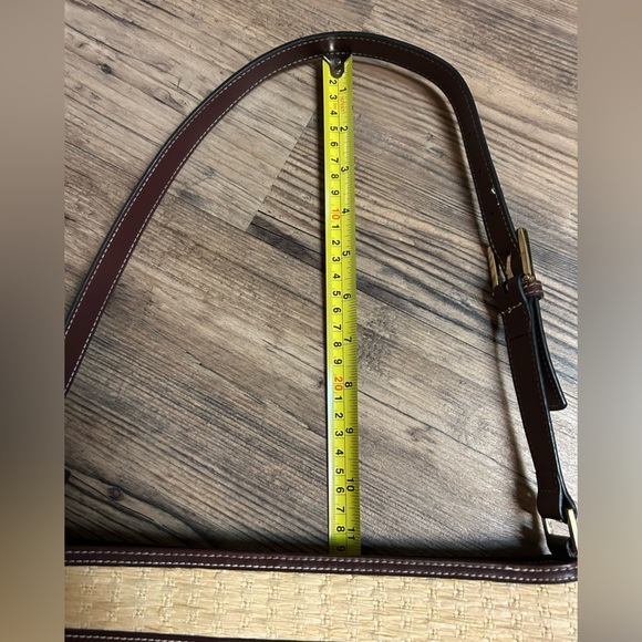 Etienne Aigner Cream and Brown Shoulder Bag - Picture 9 of 13